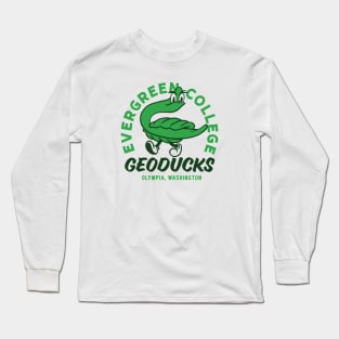 Evergreen College Geoducks Long Sleeve T-Shirt